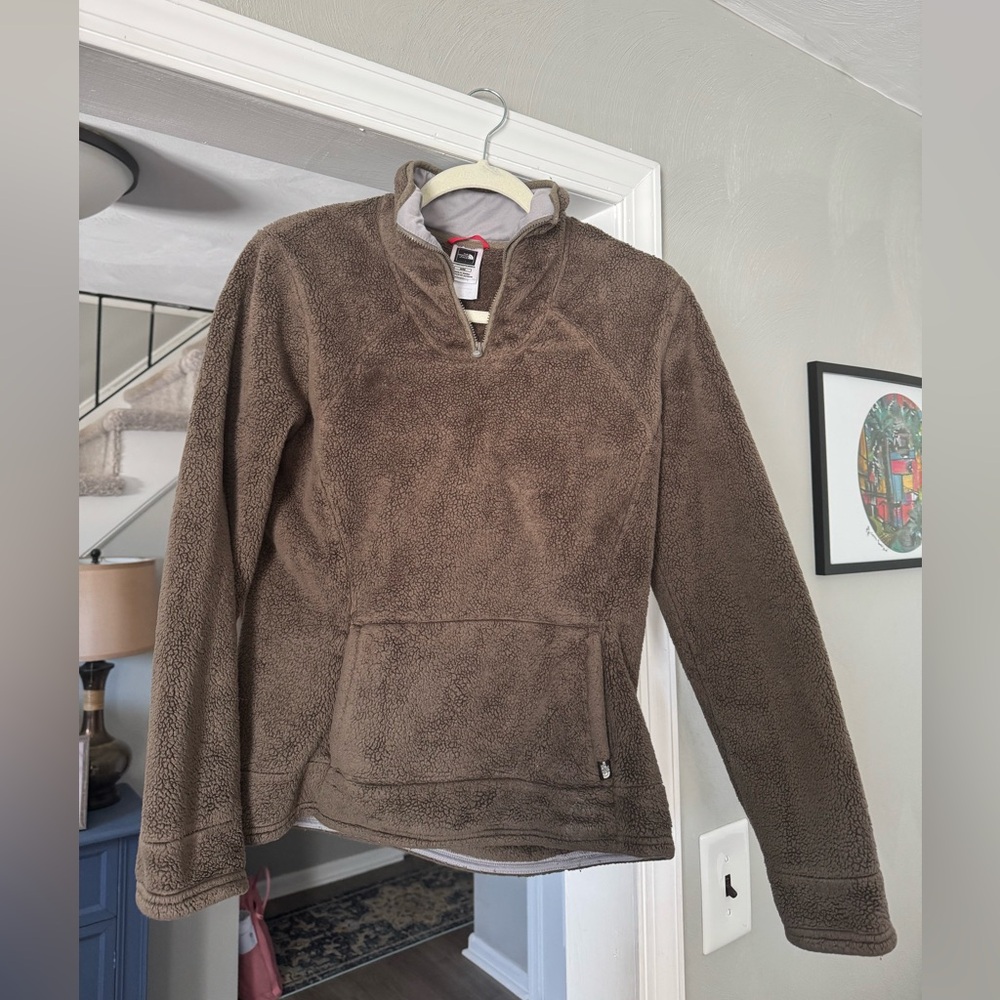 The North Face Chocolate Brown Fleece Pullover